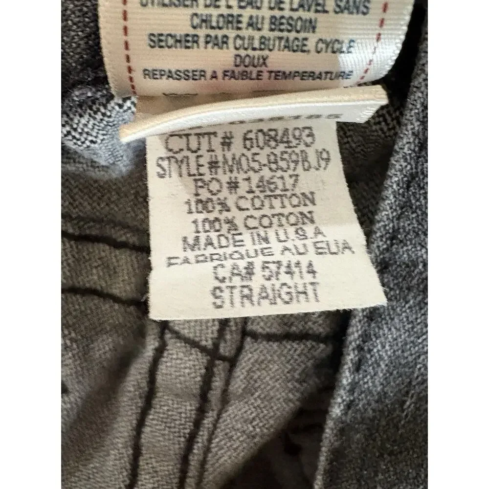 True Religion Men’s Jeans Straight — 28 Black Faded, Made In USA, World Tour